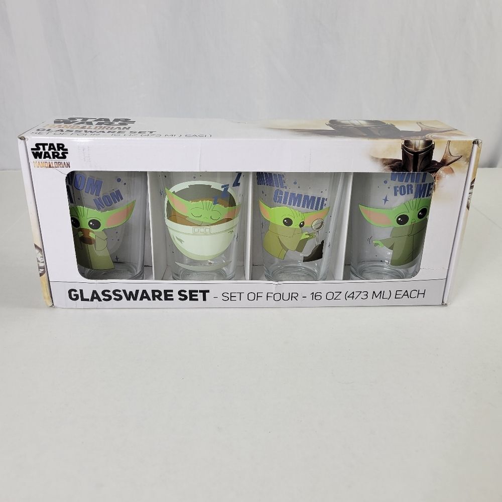 Star Wars The Mandalorian Glassware Set